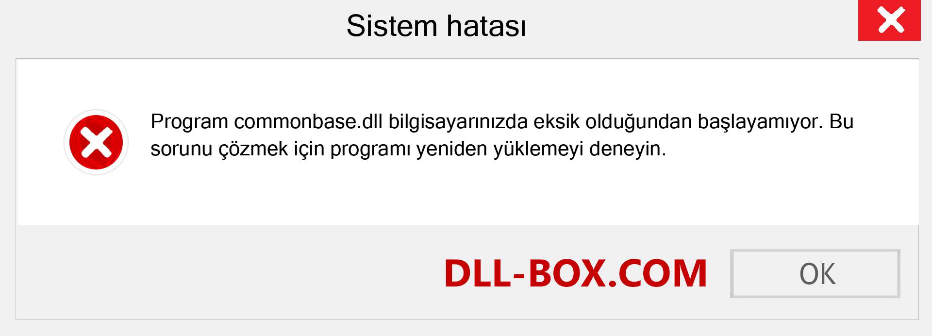 commonbase.dll dosyası eksik mi? Windows 7, 8, 10 için İndirin - Windows'ta commonbase dll Eksik Hatasını Düzeltin, fotoğraflar, resimler